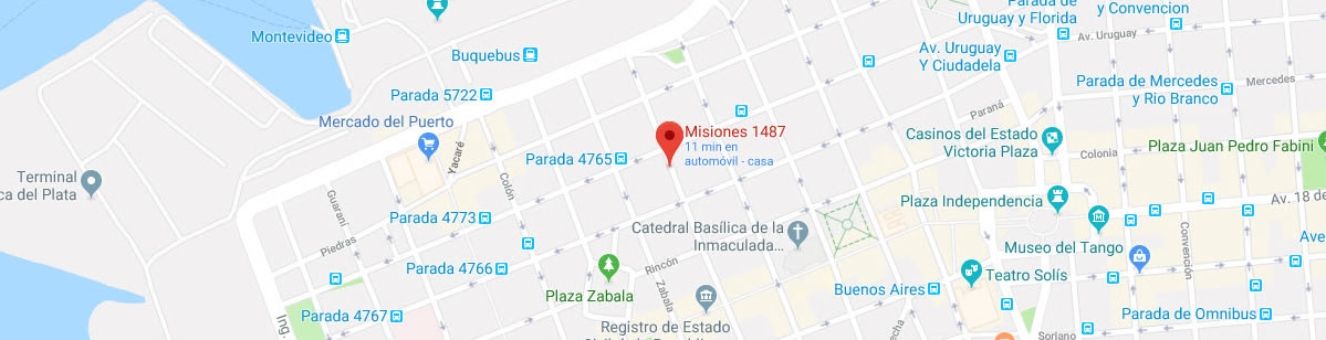 Mapa, Localización,  LS Abogados